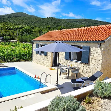 Stone House In Vineyard